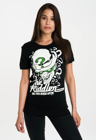 LOGOSHIRT Shirt 'The Riddler' in Gemengde kleuren: voorkant