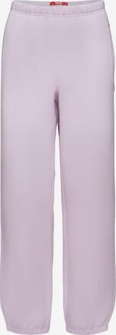 ESPRIT Loose fit Pants in Purple: front