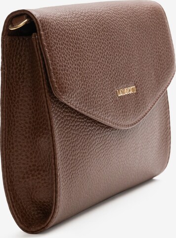 Lazarotti Clutch 'Bologna Leather' in Brown