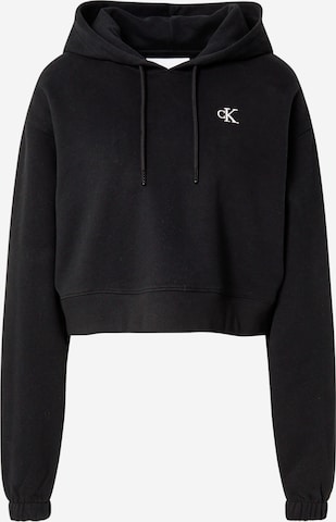 Calvin Klein Sweatshirt in Zwart: voorkant