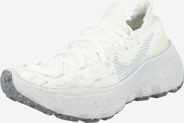 Sneaker low 'Space Hippie 04' de la Nike Sportswear pe alb: față
