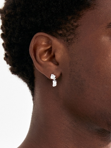 PilgrimNaušnica 'Ami' - srebro boja