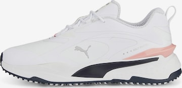 PUMA Athletic Shoes 'GS-Fast' in White: front