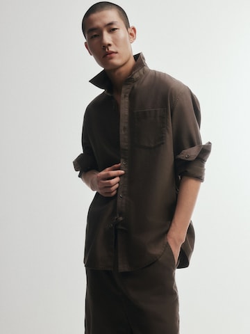 The Set Mugav suurus Triiksärk, värv beež: eest vaates