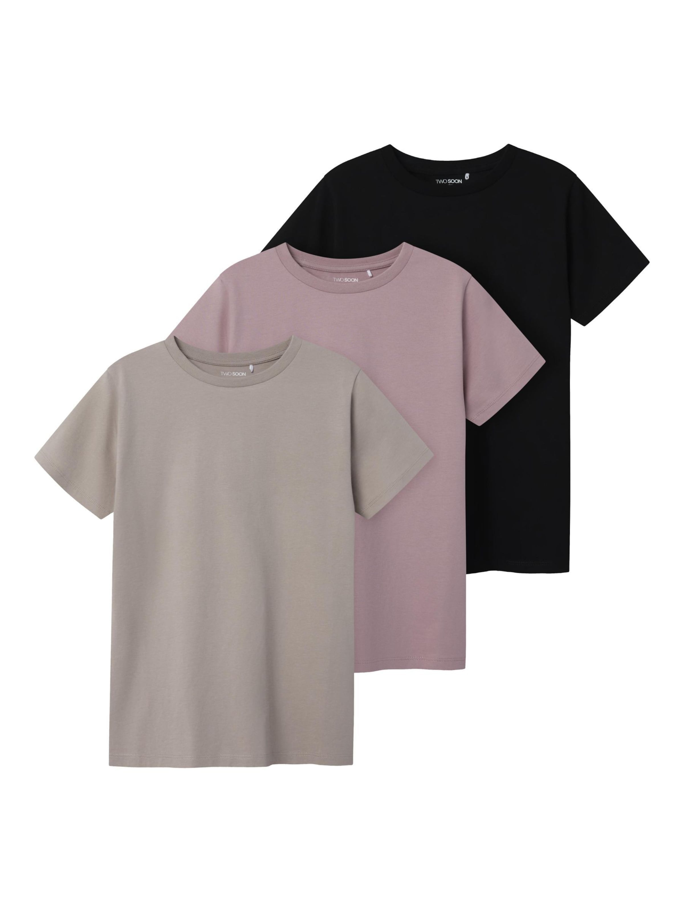 TWO SOON Póló - vegyes színek: elől