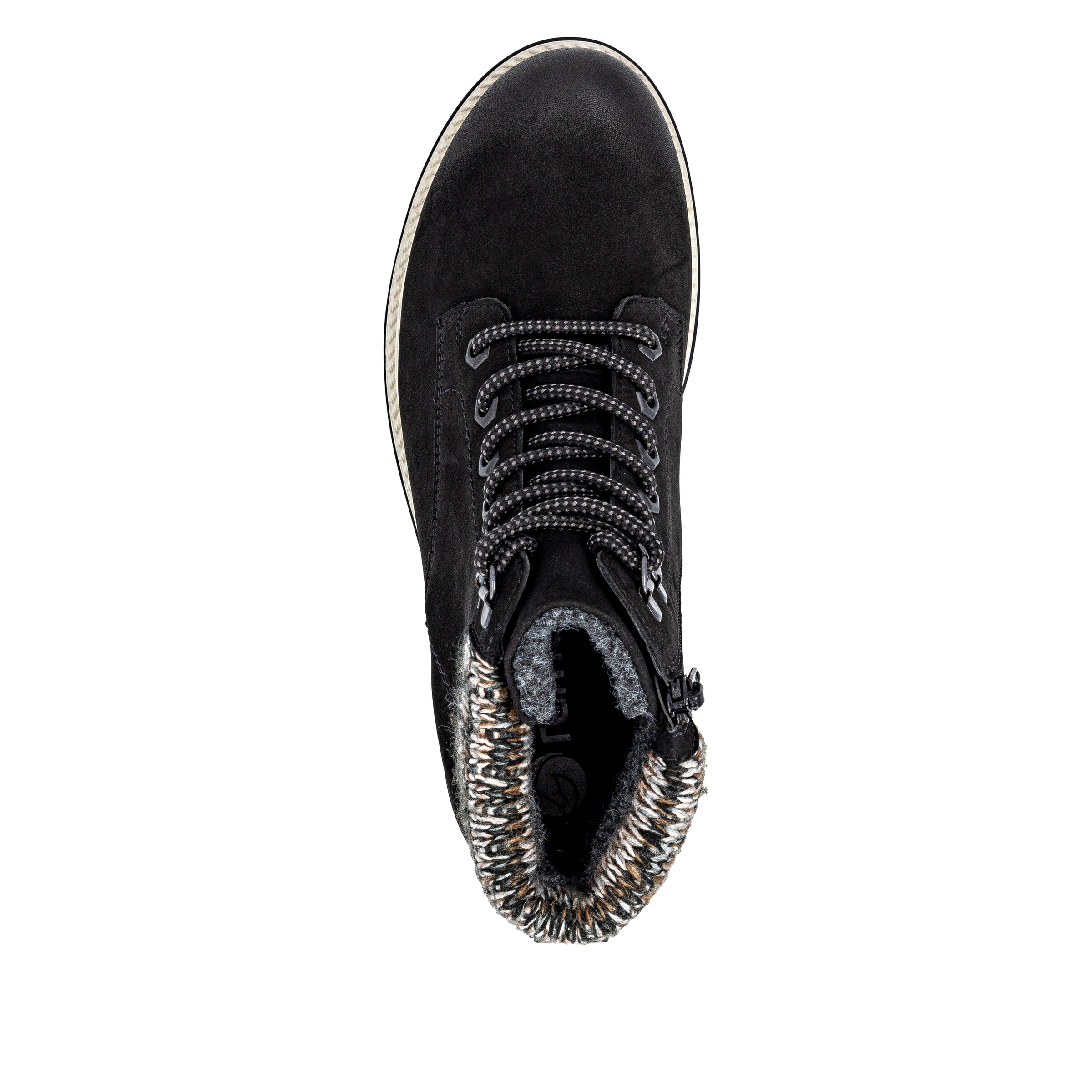 REMONTE Veterlaarsjes in Zwart