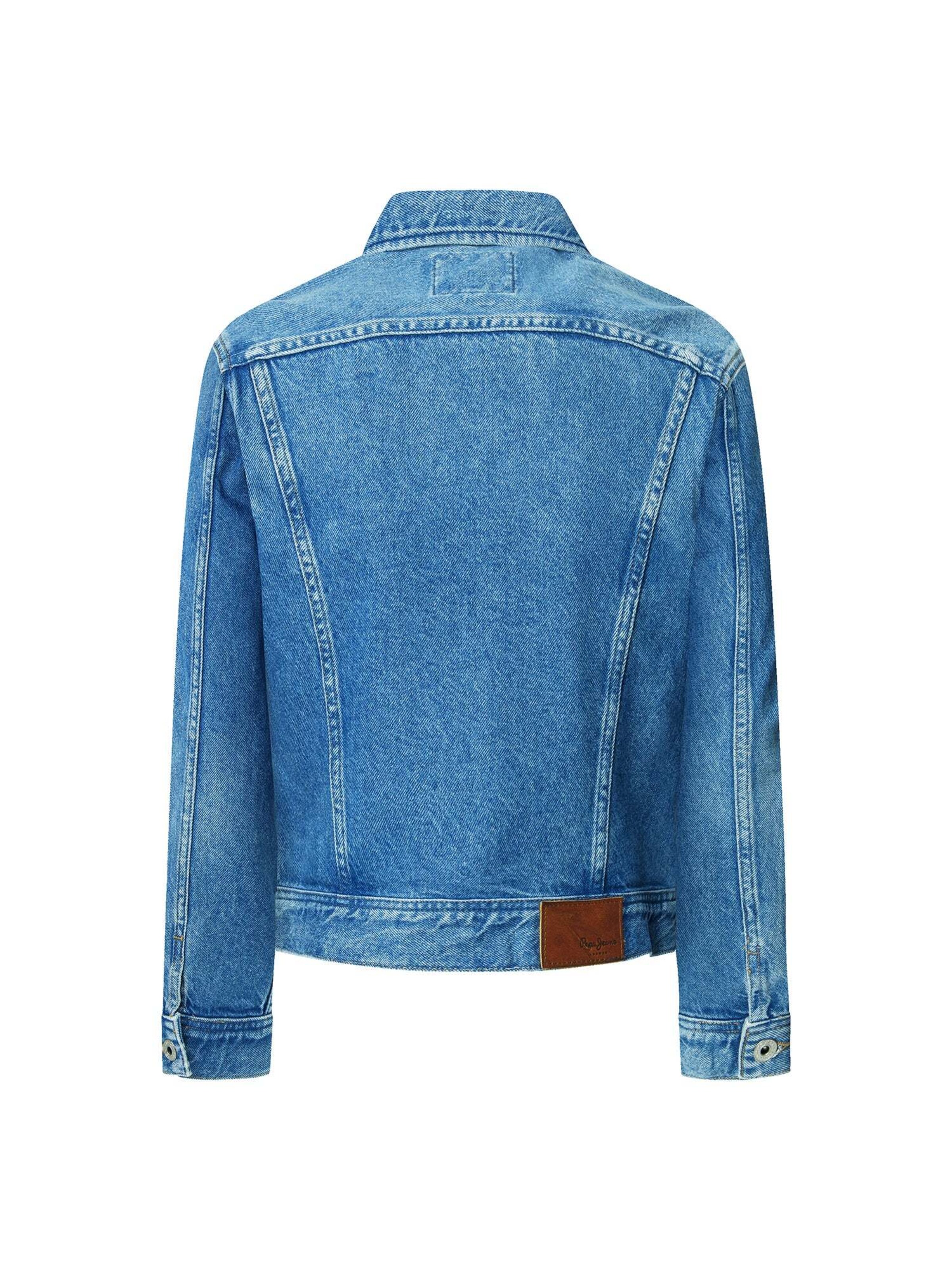 Pepe Jeans Tussenjas in Blauw