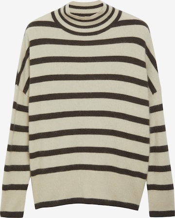COMMA - Jersey en beige: frente