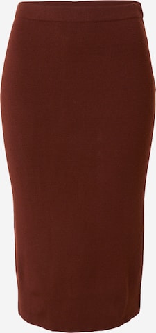 Trendyol Skirt in Brown: front