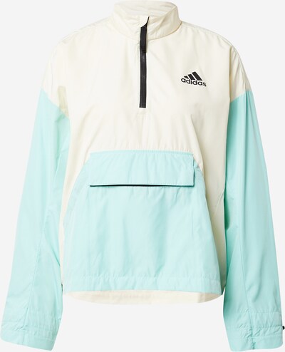 ADIDAS PERFORMANCE Outdoor Jacket 'Back to Sport' in Aqua / Black / White, Item view