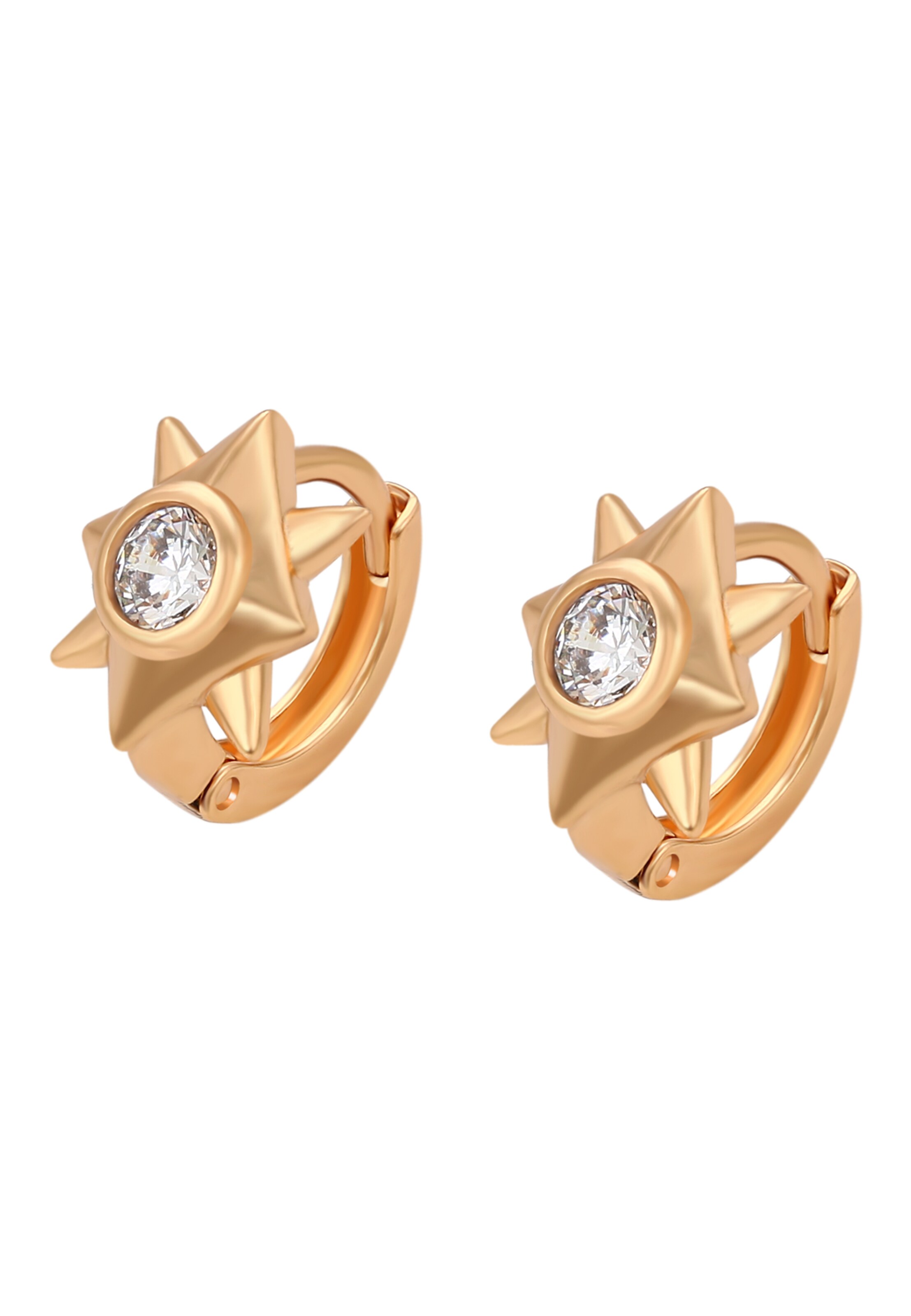 faina - Pendientes en oro: frente