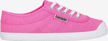 KAWASAKI Sneakers laag 'Neon' in Roze