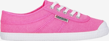 KAWASAKI Sneakers laag 'Neon' in Roze