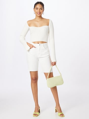 Regular Jean Gina Tricot en blanc