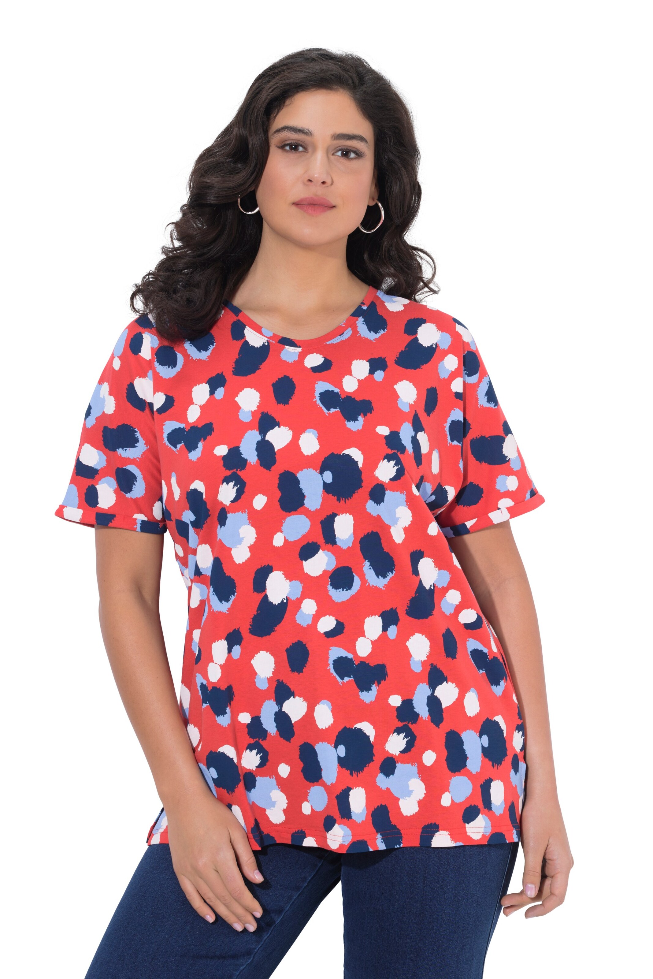 Ulla Popken Shirt in Red: front