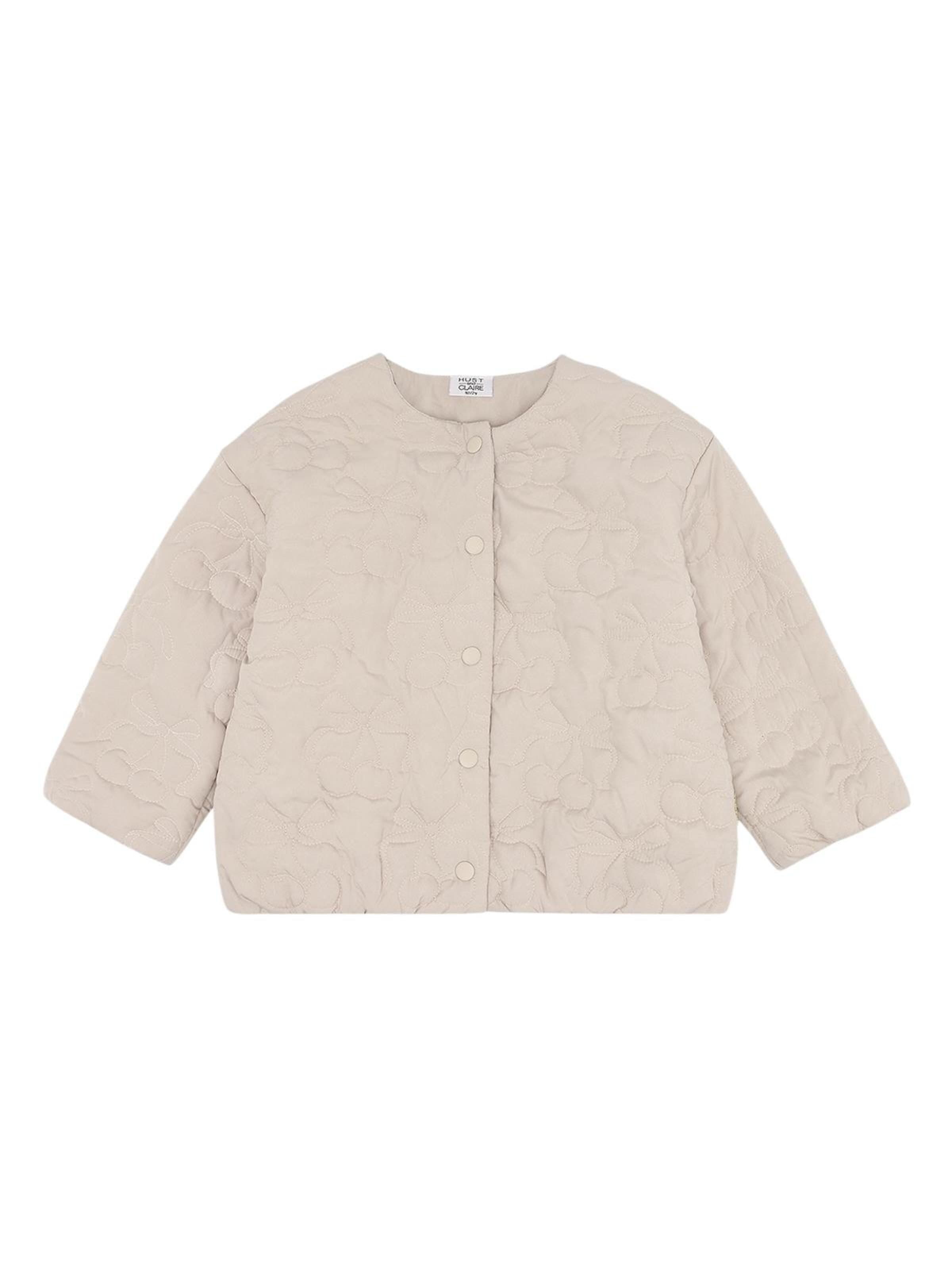 Hust & Claire Between-Season Jacket 'HCEllu' in Beige: front