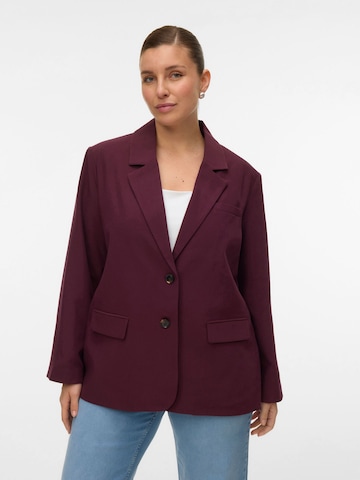 Vero Moda Curve Blazers in Rood: voorkant