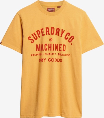 Superdry Shirt in Geel: voorkant