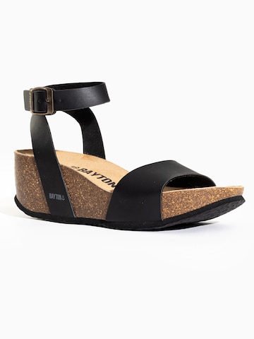 Bayton - Sandalias 'Sol' en negro