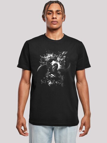 F4NT4STIC T-Shirt 'DC Comics Superhelden Superman' in Schwarz: Vorderseite