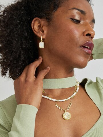 Luxenter Øreringe 'Kakan' i guld