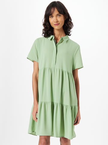JDY Shirt Dress 'Pipper' in Green: front