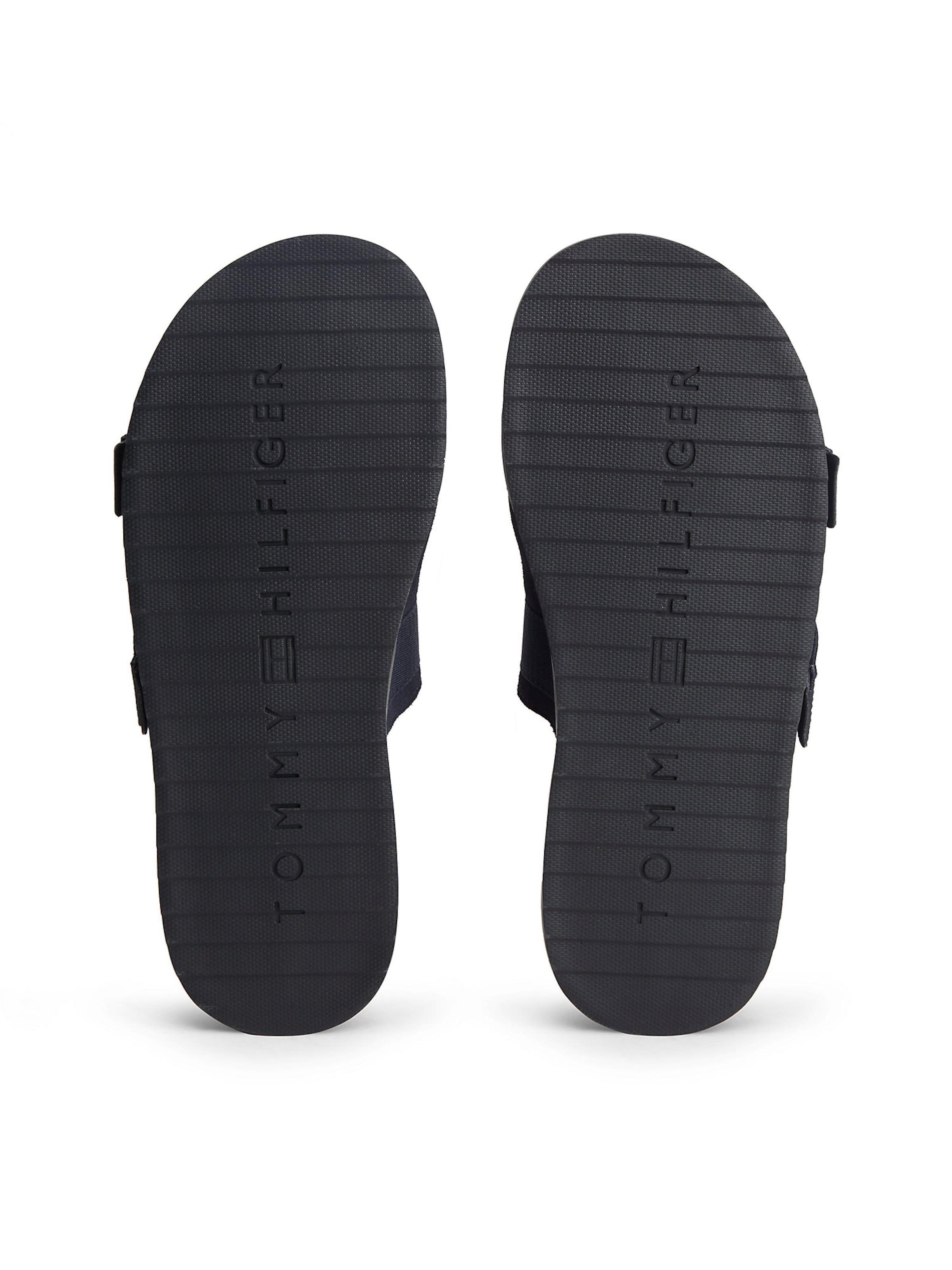 TOMMY HILFIGER Pantolette in Blau
