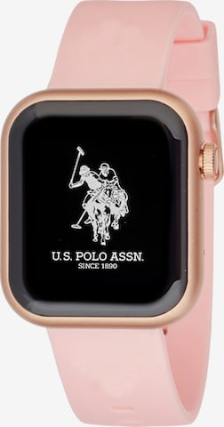 U.S. POLO ASSN. - Reloj digital 'Smart Watch' en rosa: frente