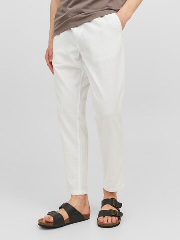 JACK & JONES regular Bukser i hvid