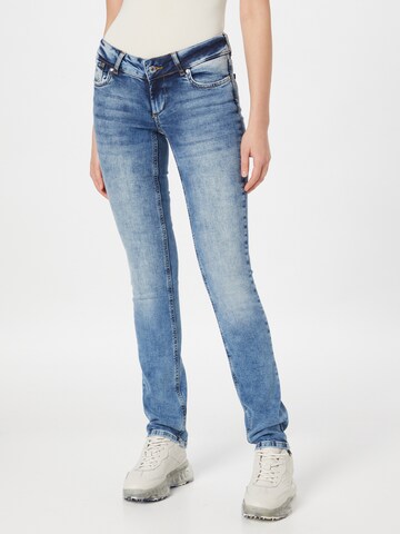 VERO MODA Slimfit Jeans in Blauw: voorkant