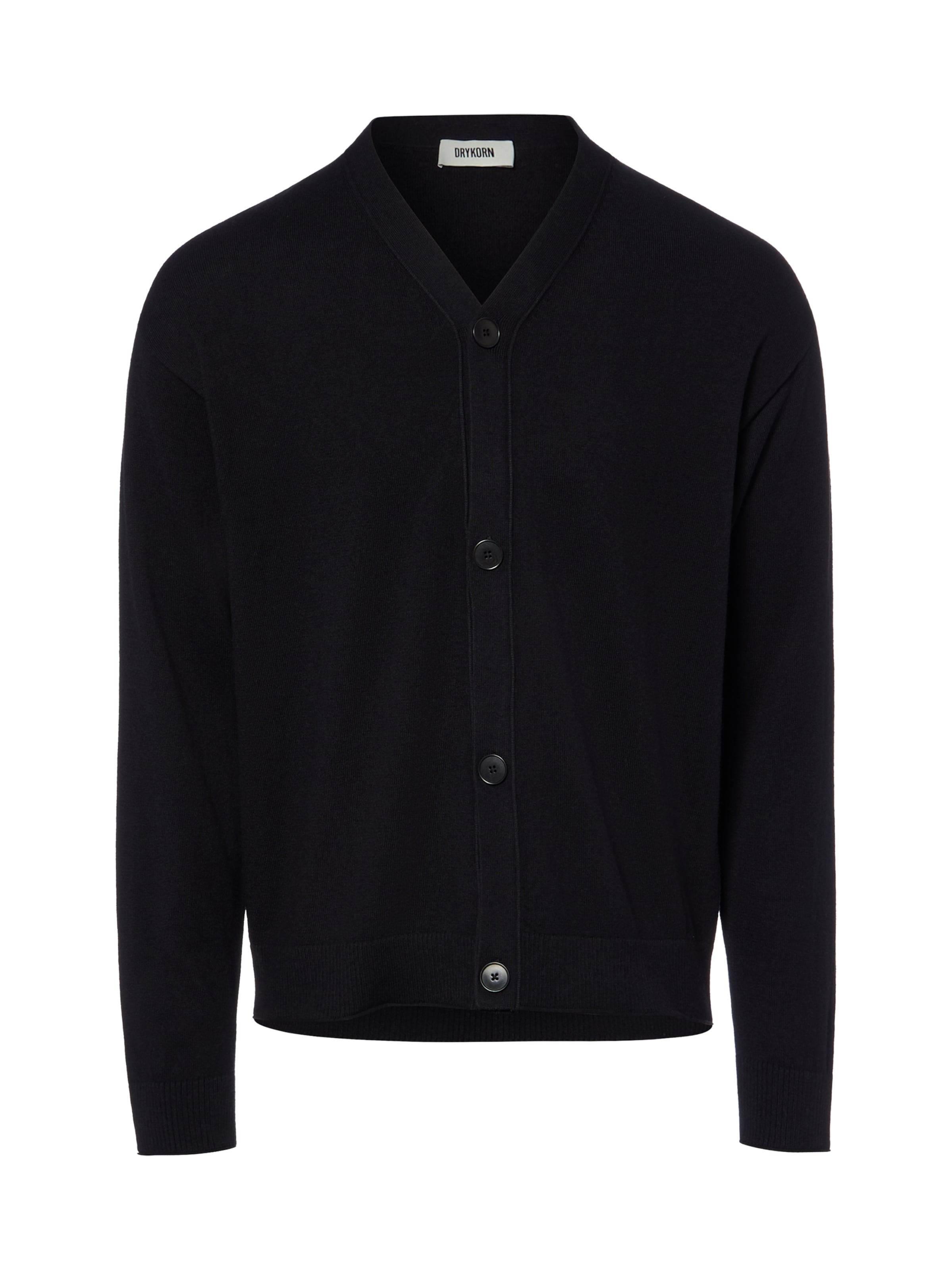 Vestes en maille 'Eluan' DRYKORN en noir : devant