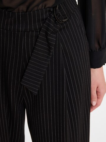 Ana Alcazar Wide leg Trousers 'Aniga' in Black