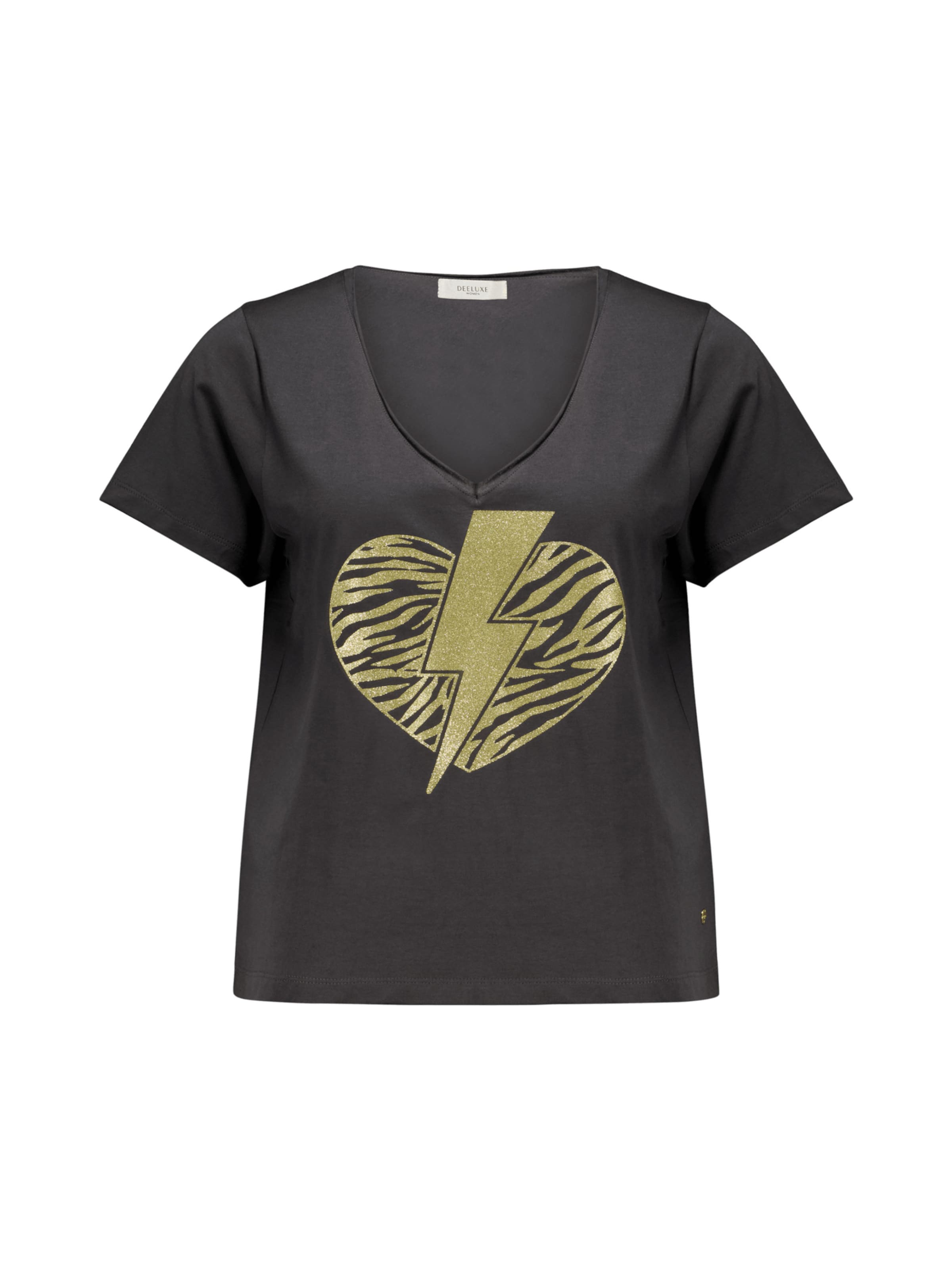T-shirt 'Lovers' Deeluxe en gris : devant