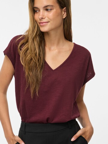 VILA Shirt 'VISyma' in Red