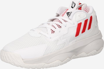 ADIDAS PERFORMANCE Αθλητικό παπούτσι 'Dame 8' σε λευκό: μπροστά