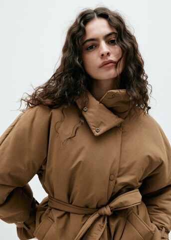 Giacca invernale 'ANORAK TIMEX' di MANGO in marrone