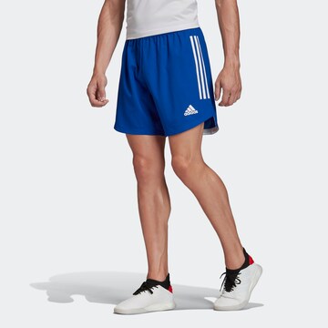 ADIDAS SPORTSWEAR Regular Workout Pants 'Condivo 20' in Blue: front