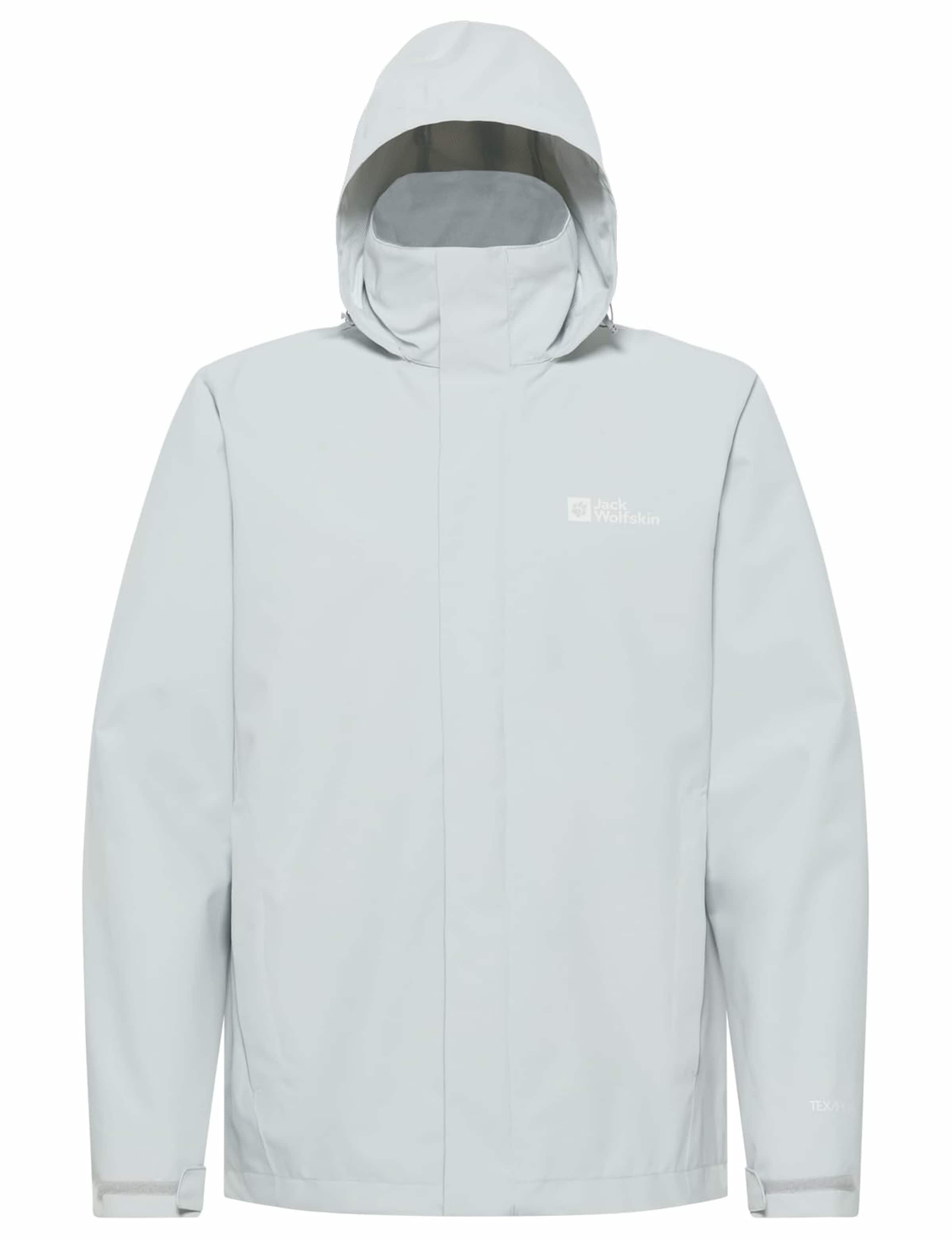JACK WOLFSKIN Jacke in Weiß: Vorderseite