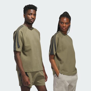 Sweat de sport ADIDAS PERFORMANCE en vert : devant