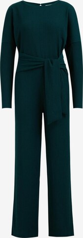 WE Fashion Jumpsuit in Groen: voorkant