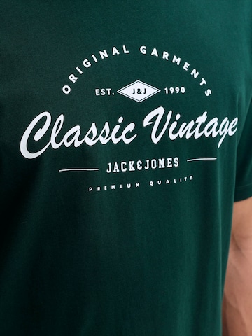 Jack & Jones Plus Тениска 'JPRBLUZANDER' в зелено