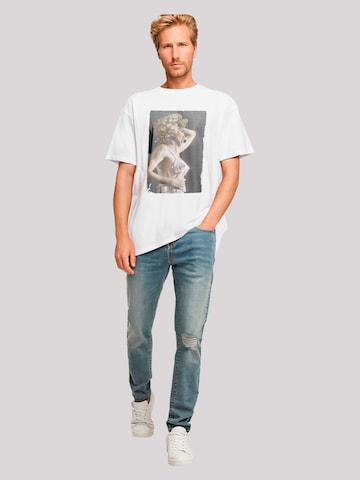 T-Shirt 'Madonna Live At Wembley 1990 By Stephen Wright' F4NT4STIC en blanc