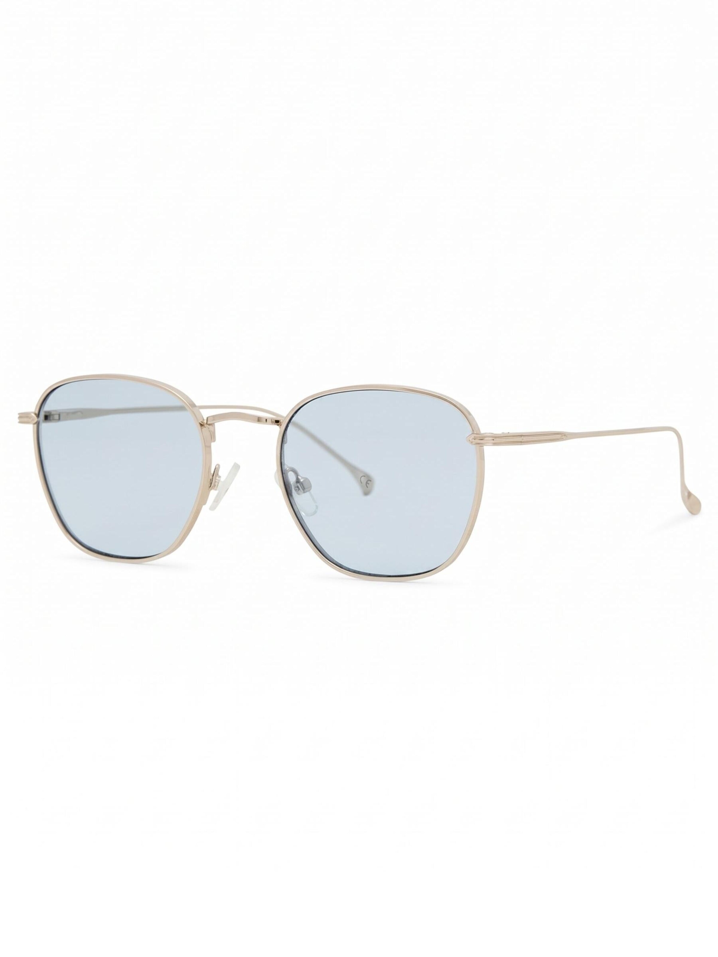 Lunettes de soleil 'Solo-Solis Modern Panto Sonnenbrille' Maxte en bleu