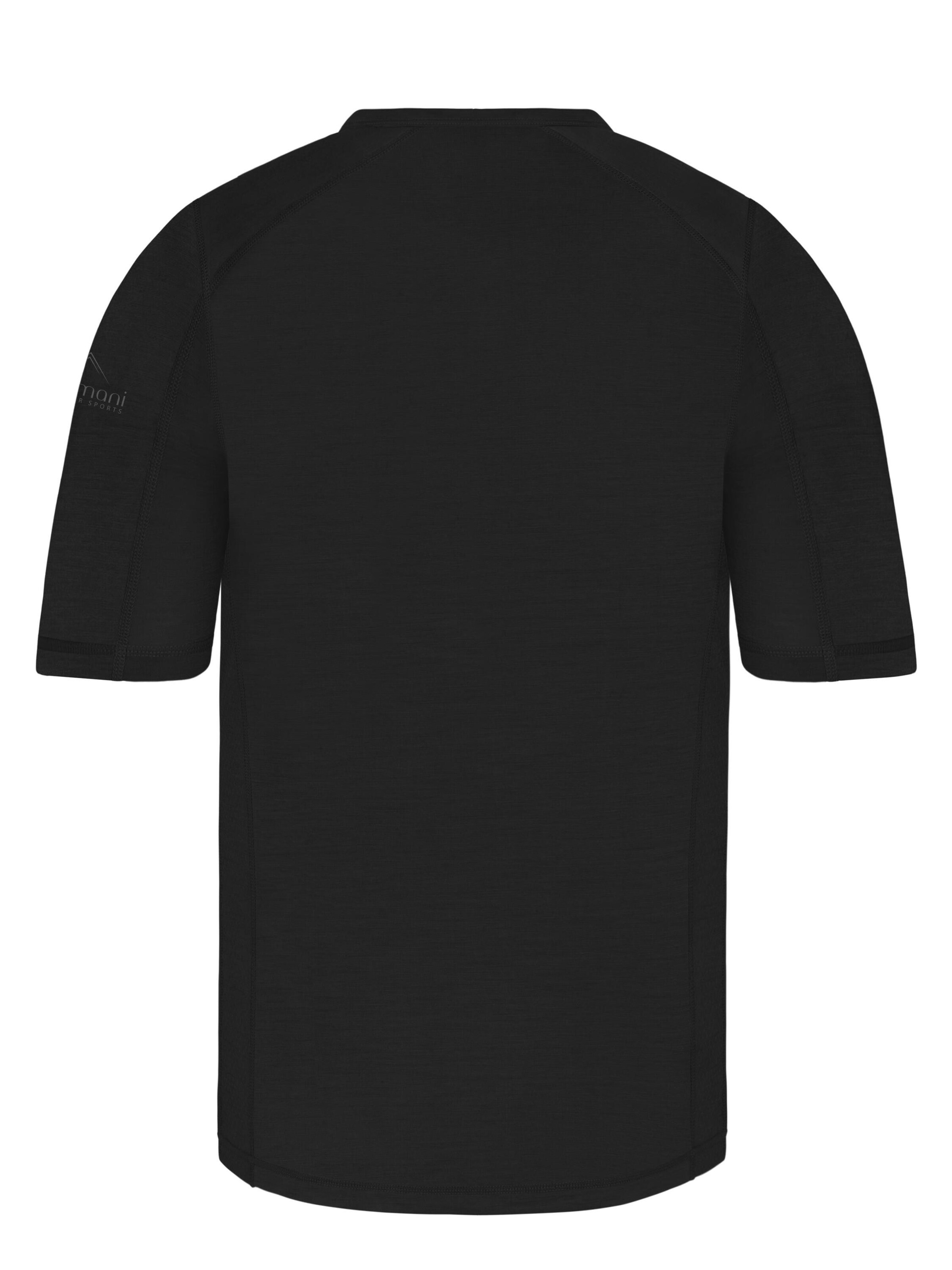 T-Shirt fonctionnel 'Busselton' normani en noir