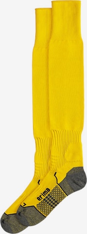 ERIMA Soccer Socks in Yellow: front