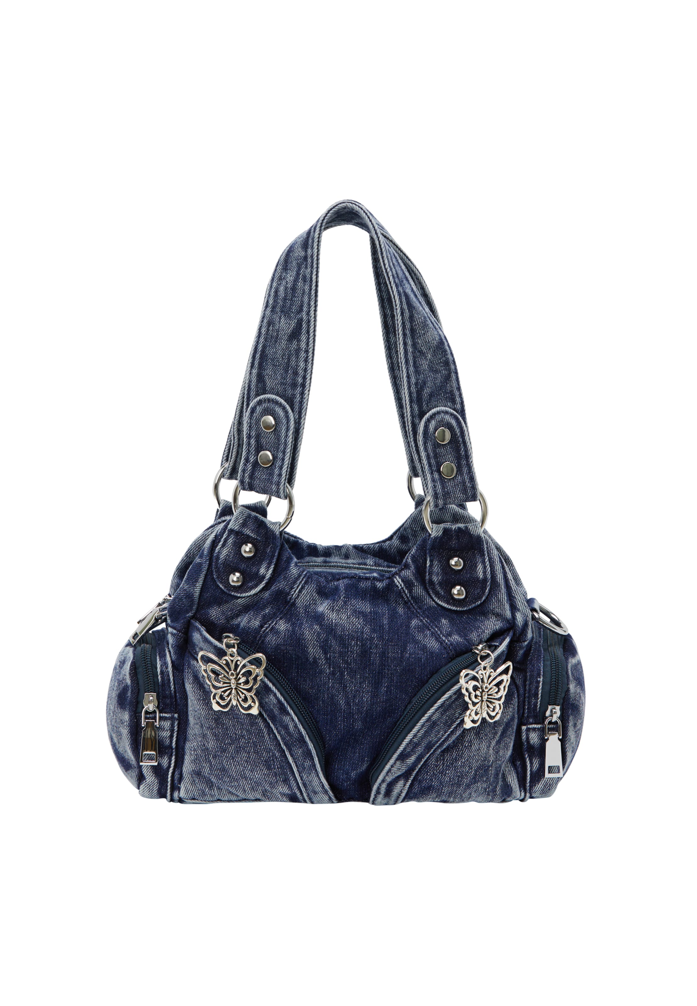 nelice Handbag in Blue: front