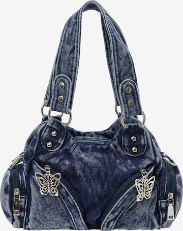 nelice Handbag in Blue: front