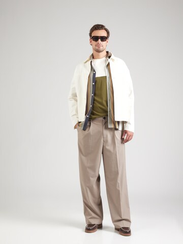 Sergio Tacchini Μπλουζάκι 'SANTOS' σε μπεζ