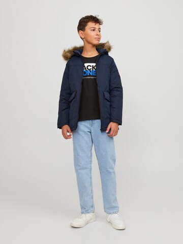 Jack & Jones Junior Zimní bunda 'Craft' – modrá