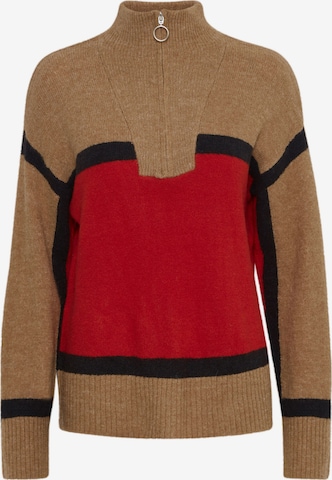 b.young Sweater 'Byomartha' in Brown: front